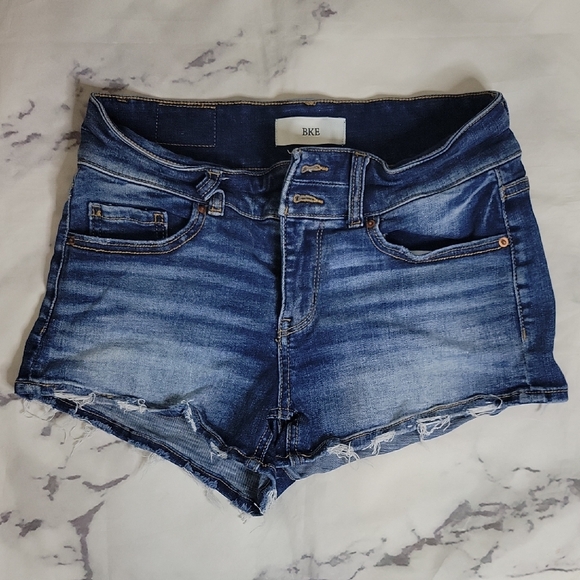 BKE Pants - BKE Payton Distressed Denim Shorts